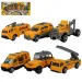 Truck Team: Set od 6 malih automobila u građevinskoj industriji 1/64