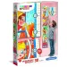 Vatrogasci zidni mjerač visine puzzle 30kom - Clementoni