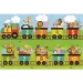 Veseli brojevi tepih puzzle 48kom 90x60cm