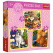 Veseli mačji trenuci 3 u 1 puzzle s 50, 36 i 20 dijelova - Trefl