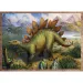 Zanimljivi dinosauri 4 u 1 puzzle - Trefl