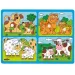 Životinje sa mladuncima drvene puzzle - Woodyland
